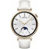Chytré hodinky Huawei Watch GT 4 41 mm - Gold + White Leather Strap - Vystaveno na prodejně Chytré hodinky Huawei Watch GT 4 41 mm - Gold + White Leather Strap - Vystaveno na prodejně