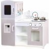 Eco Toys drevená kuchynka XXL s príslušenstvom 86 x 92 cm x 30 cm šedá Eco Toys drevená kuchynka XXL s príslušenstvom 86 x 92 cm x 30 cm šedá