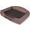 Hobby Dog Pelech pre psa | Royal - hnedá koruna Veľkosť: XL - 84 x 65 cm Hobby Dog Pelech pre psa | Royal - hnedá koruna Veľkosť: XL - 84 x 65 cm