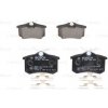 BOSCH Sada brzdových platničiek kotúčovej brzdy 0986494600