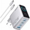 Anker 140W, 3xUSB-C, 1xUSB stříbrná B2697G41 (B2697G41) Anker 140W, 3xUSB-C, 1xUSB stříbrná B2697G41 (B2697G41)