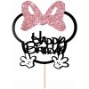 TOPPER dekorácia na tort MINI myška MINNIE ružová TOPPER dekorácia na tort MINI myška MINNIE ružová