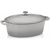 KELA KELA Pekáč liatinový oválny s pokrievkou Calido 35x26 cm svetlo šedá KL-12608 (KL-12608) KELA KELA Pekáč liatinový oválny s pokrievkou Calido 35x26 cm svetlo šedá KL-12608 (KL-12608)
