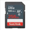 SanDisk SDXC karta 256GB Ultra (100MB/s Class 10 UHS-I) SDSDUNR-256G-GN3IN SanDisk SDXC karta 256GB Ultra (100MB/s Class 10 UHS-I) SDSDUNR-256G-GN3IN