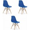 Stolička OSAKA modrá / prírodné nohy x 3 9401 80 00 00 Stolička OSAKA modrá / prírodné nohy x 3 9401 80 00 00