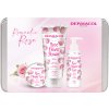 Dermacol Rose Flower Care telové maslo ruže 75 ml + sprchový krém ruže 200 ml + krém na ruky ruže dávkovač 150 ml darčekové balenie Dermacol Rose Flower Care telové maslo ruže 75 ml + sprchový krém ruže 200 ml + krém na ruky ruže dávkovač 150 ml darčekové balenie