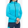 Mikina dámska Montura Fadis Grid Hooded Maglia - turquoise Mikina dámska Montura Fadis Grid Hooded Maglia - turquoise