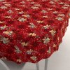 Biante Bavlnený oválny obrus Sandra SA-714 Vianočné cezmíny na červenom 100x160 cm Biante Bavlnený oválny obrus Sandra SA-714 Vianočné cezmíny na červenom 100x160 cm
