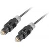Lanberg CA-TOSL-10CC-0030-BK TOSLINK M / M optický,3m