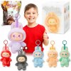 Figurka Labubu plyšová hračka s príveskom na kľúče séria 3 Pop Mart prekvapenie Figurka Labubu plyšová hračka s príveskom na kľúče séria 3 Pop Mart prekvapenie