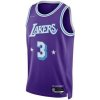 Nike Tričká s krátkym rukávom Nba Los Angeles Lakers Anthony Davis City Edition 2021 Fialová Nike Tričká s krátkym rukávom Nba Los Angeles Lakers Anthony Davis City Edition 2021 Fialová