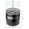 Olejový filter UFI 23.299.00