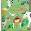 Kto sa to tu schováva? NA DVORE – Knižka s odklápacími okienkami Kto sa to tu schováva? NA DVORE – Knižka s odklápacími okienkami