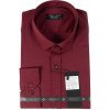 Ego Man pánská košile regular fit EGR-028-8 bordo