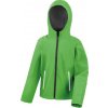 Result R 224JY detská bunda s kapucňou vivid green/black