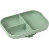 Beaba Tanier silikónový delený s prísavkou Sage Green Beaba Tanier silikónový delený s prísavkou Sage Green