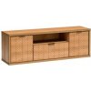 Nábytek PEGAS s.r.o. Komoda RTV Fonti F6 bez nožek Dub karamel Nábytek PEGAS s.r.o. Komoda RTV Fonti F6 bez nožek Dub karamel