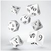 Q-Workshop Kocky Classic RPG Dice White/Black 7ks Q-Workshop Kocky Classic RPG Dice White/Black 7ks