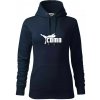 Coma paródia - Mikina dámská Cape s kapucí - XL ( Tmavomodrá (takmer čierna) ) Coma paródia - Mikina dámská Cape s kapucí - XL ( Tmavomodrá (takmer čierna) )