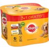 Pedigree Adult v želé kuracie hovädzie 4 x 400 g