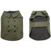 DUVO+ vesta pre psov na štýl trenčkotu L 60cm zelená DUVO+ vesta pre psov na štýl trenčkotu L 60cm zelená
