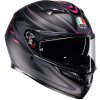 Prilba AGV K3 Syth Matt Black Pink Veľkosť: XXL (63-64 cm) Prilba AGV K3 Syth Matt Black Pink Veľkosť: XXL (63-64 cm)