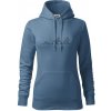 EKG triatlon - Mikina dámská Cape s kapucí - L ( Denim ) EKG triatlon - Mikina dámská Cape s kapucí - L ( Denim )