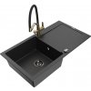 MEXEN/S MEXEN/S - Leo granitový drez 1-miska s odkvapkávačom vrátane batérie Duo, čierna/strieborná metalík 6501-73-671701-57-B MEXEN/S MEXEN/S - Leo granitový drez 1-miska s odkvapkávačom vrátane batérie Duo, čierna/strieborná metalík 6501-73-671701-57-B