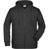 DAIBER JN 8026 / Pánska mikina s kapucňou - black 4XL DAIBER JN 8026 / Pánska mikina s kapucňou - black 4XL