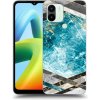 Picasee silikónový prehľadný obal pre Xiaomi Redmi A2 - Blue geometry Picasee silikónový prehľadný obal pre Xiaomi Redmi A2 - Blue geometry