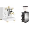 Lelit Bianca PL162T V3, white + Stone Espresso Pebble, chrome Lelit Bianca PL162T V3, white + Stone Espresso Pebble, chrome