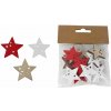 Dekoračná hviezda, 18 ks D7325 Dekoračná hviezda, 18 ks D7325