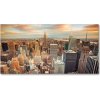 Foto obraz akrylový New York vtáčí pohľad 100x50 cm Foto obraz akrylový New York vtáčí pohľad 100x50 cm