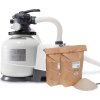 Intex 26648 Piesková filtrácia KRYSTAL CLEAR 8000 l/hod s filtračným pieskom 2x 25 kg Intex 26648 Piesková filtrácia KRYSTAL CLEAR 8000 l/hod s filtračným pieskom 2x 25 kg