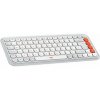 Klávesnica Logitech Pop Icon Keyboard, Off-white - US INTL (920-013072) Klávesnica Logitech Pop Icon Keyboard, Off-white - US INTL (920-013072)