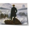 Sablio Plagát Pútnik nad morom hmly - Caspar David Friedrich - 60x40 cm Sablio Plagát Pútnik nad morom hmly - Caspar David Friedrich - 60x40 cm