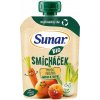Sunar BIO ovocná kapsička Smícháček mango, mrkva, marhuľa a fenikel 100 g Sunar BIO ovocná kapsička Smícháček mango, mrkva, marhuľa a fenikel 100 g