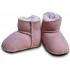 EISBÄRCHEN Capačky kožušinové na suchý zips Rosé veľ. 18/19 EISBÄRCHEN Capačky kožušinové na suchý zips Rosé veľ. 18/19