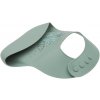 KikkaBoo Podbradník s vreckom Platinum Silicone Flora Sage KikkaBoo Podbradník s vreckom Platinum Silicone Flora Sage