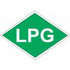 Samolepka označenie LPG Samolepka označenie LPG