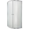 INVENA - Sprchovací kút štvrťkruh MARBELLA, profil: chróm, sklo frosted 90x90cm AK-46-191-O INVENA - Sprchovací kút štvrťkruh MARBELLA, profil: chróm, sklo frosted 90x90cm AK-46-191-O