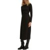 Emme Marella Dlhé šaty DICTION Čierna Emme Marella Dlhé šaty DICTION Čierna