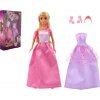 Teddies Bábika princezná Anlily plast 30cm s náhradnými šatami + doplnky Teddies Bábika princezná Anlily plast 30cm s náhradnými šatami + doplnky