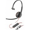 HP Poly Poly Blackwire 3210 Monaural USB-C Black Headset +USB-C/A Adapter (Bulk) Slúchadlá s mikrofónom Kábel Pres hlavu Business/Everyday (8X2J8A6) HP Poly Poly Blackwire 3210 Monaural USB-C Black Headset +USB-C/A Adapter (Bulk) Slúchadlá s mikrofónom Kábel Pres hlavu Business/Everyday (8X2J8A6)