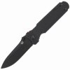FOX knives FX-446 B PREDATOR II vreckový taktický nôž 9,5 cm, celočierna, FRN FOX knives FX-446 B PREDATOR II vreckový taktický nôž 9,5 cm, celočierna, FRN