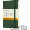Moleskine Zápisník tvrdé dosky A6 linajkový tmavo zelený Moleskine Zápisník tvrdé dosky A6 linajkový tmavo zelený