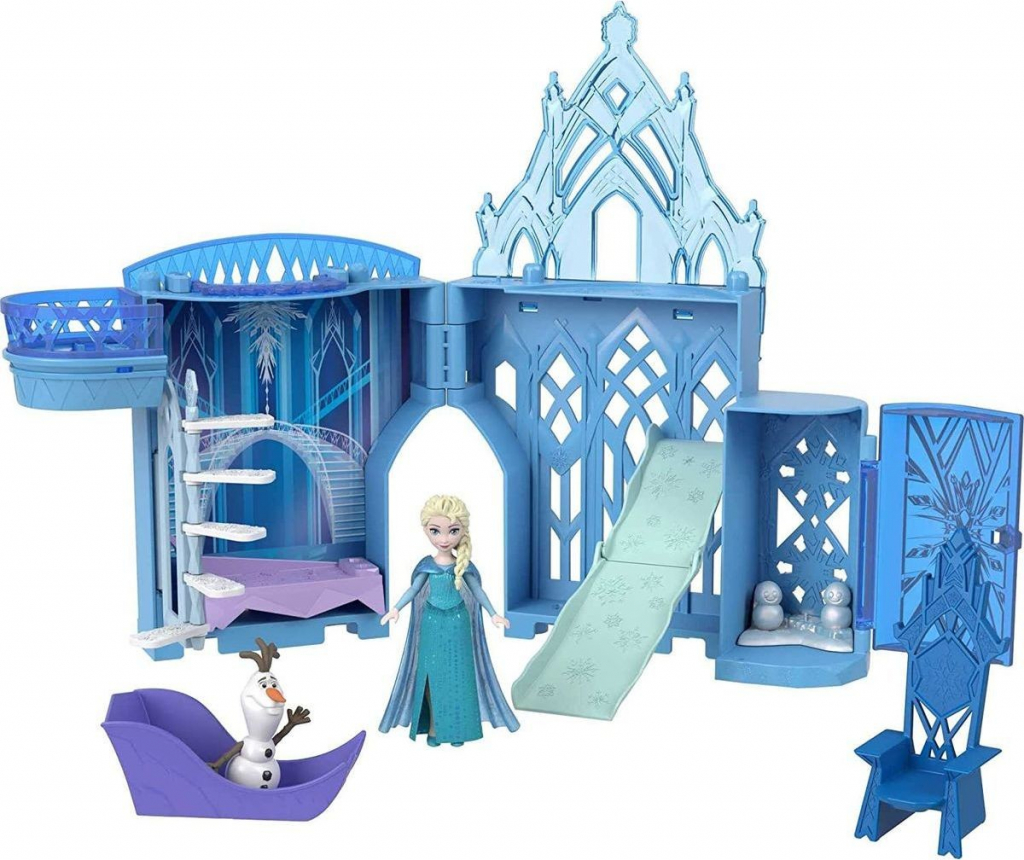 Mattel Frozen Snehové prekvapenie Herný set a malá 10 cm
