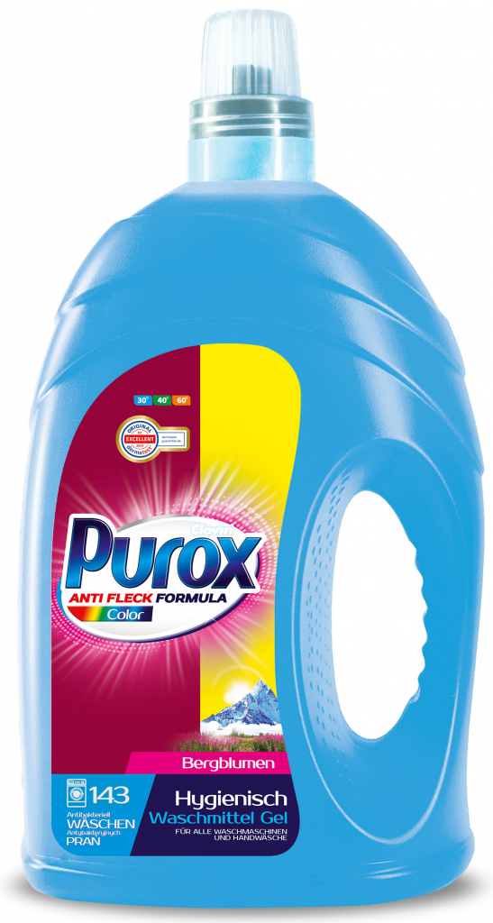 Purox Color Prací gél 4,3 l 143 PD