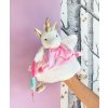 Doudou et Compagnie Paris Doudou maňuška jednorožec 25 cm
