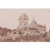 Dimex fototapeta Karlštejn Sépiová kresba XL-322 | 330 x 220 cm (Vliesová fototapeta | lepidlo zdarma) Dimex fototapeta Karlštejn Sépiová kresba XL-322 | 330 x 220 cm (Vliesová fototapeta | lepidlo zdarma)